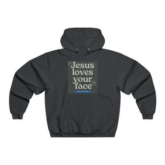 Jesus Loves Your Face - Black